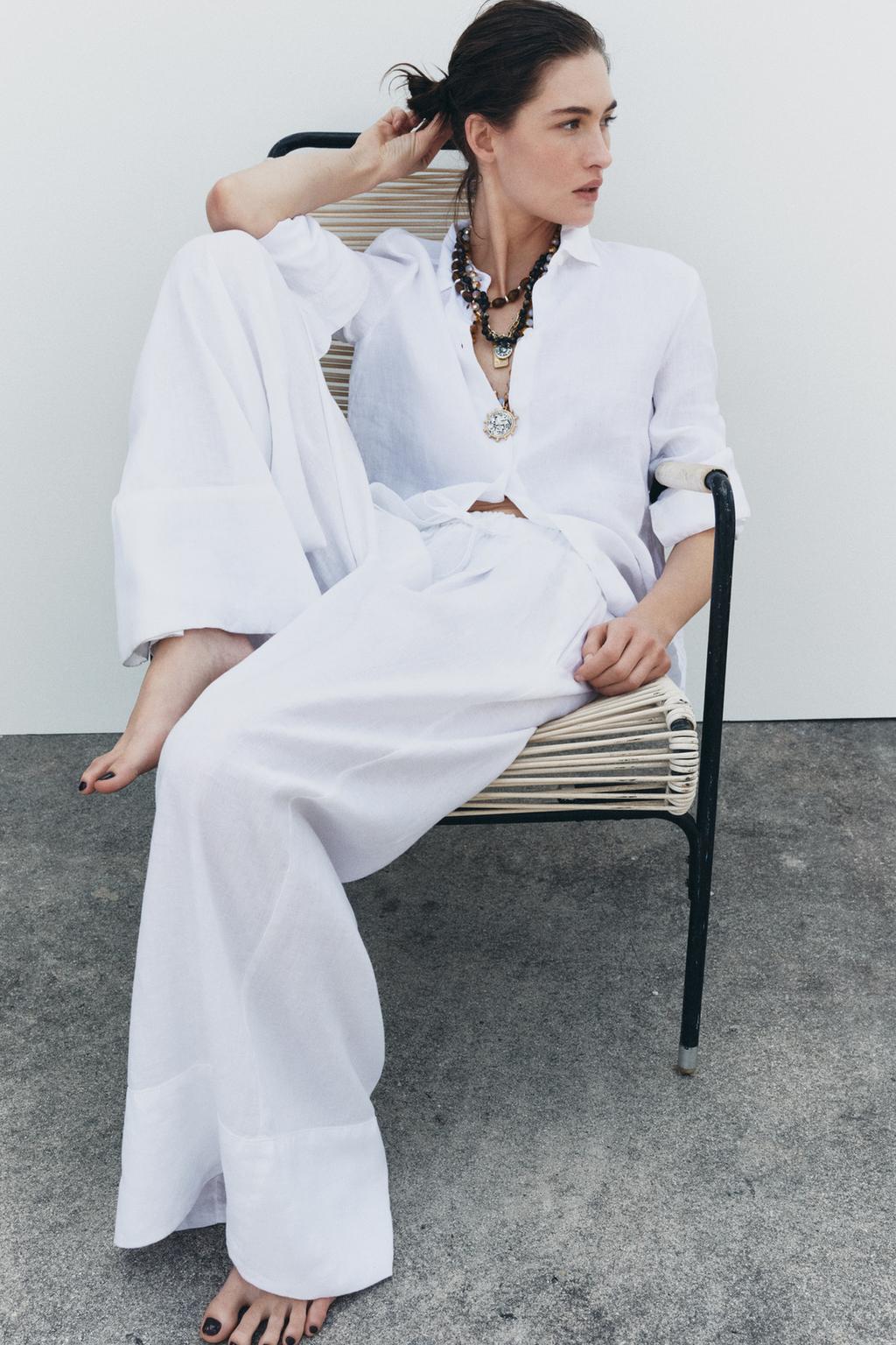 💝💝Last day 50%OFF🔥100% LINEN PALAZZO SET(Buy 2 Free Shipping)