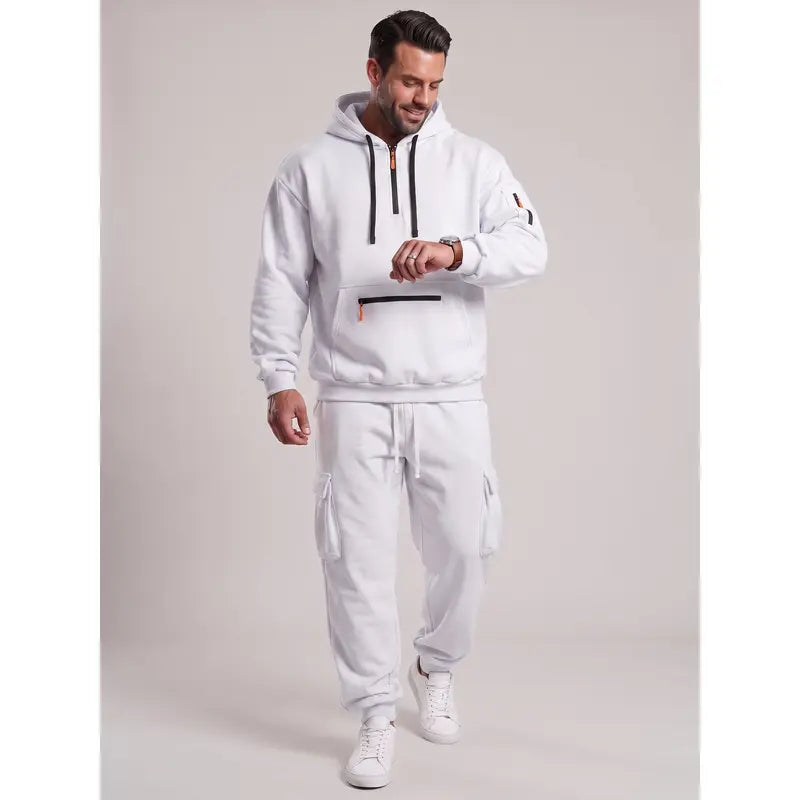 💚Men's 2-Piece Activewear Set with Fleece Lining for Winter