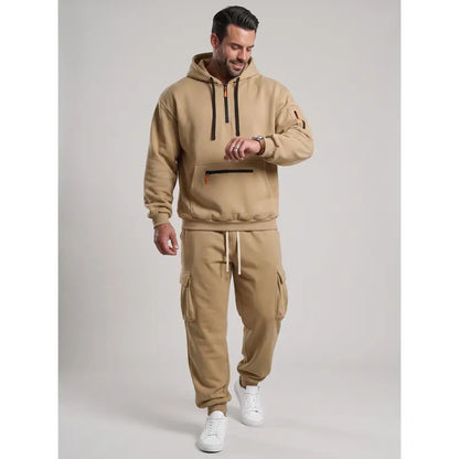 💚Men's 2-Piece Activewear Set with Fleece Lining for Winter