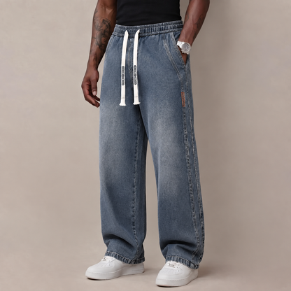 💚Black Friday Early Bird Sale Is Here🔥 | 6PCS $24.63 | Men's Stretch Cotton Loose-Fit Drawstring Jeans