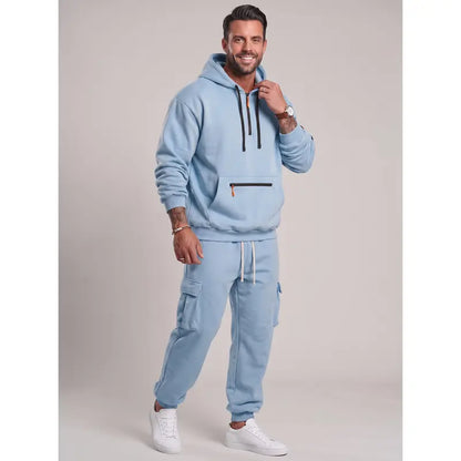 💚Men's 2-Piece Activewear Set with Fleece Lining for Winter
