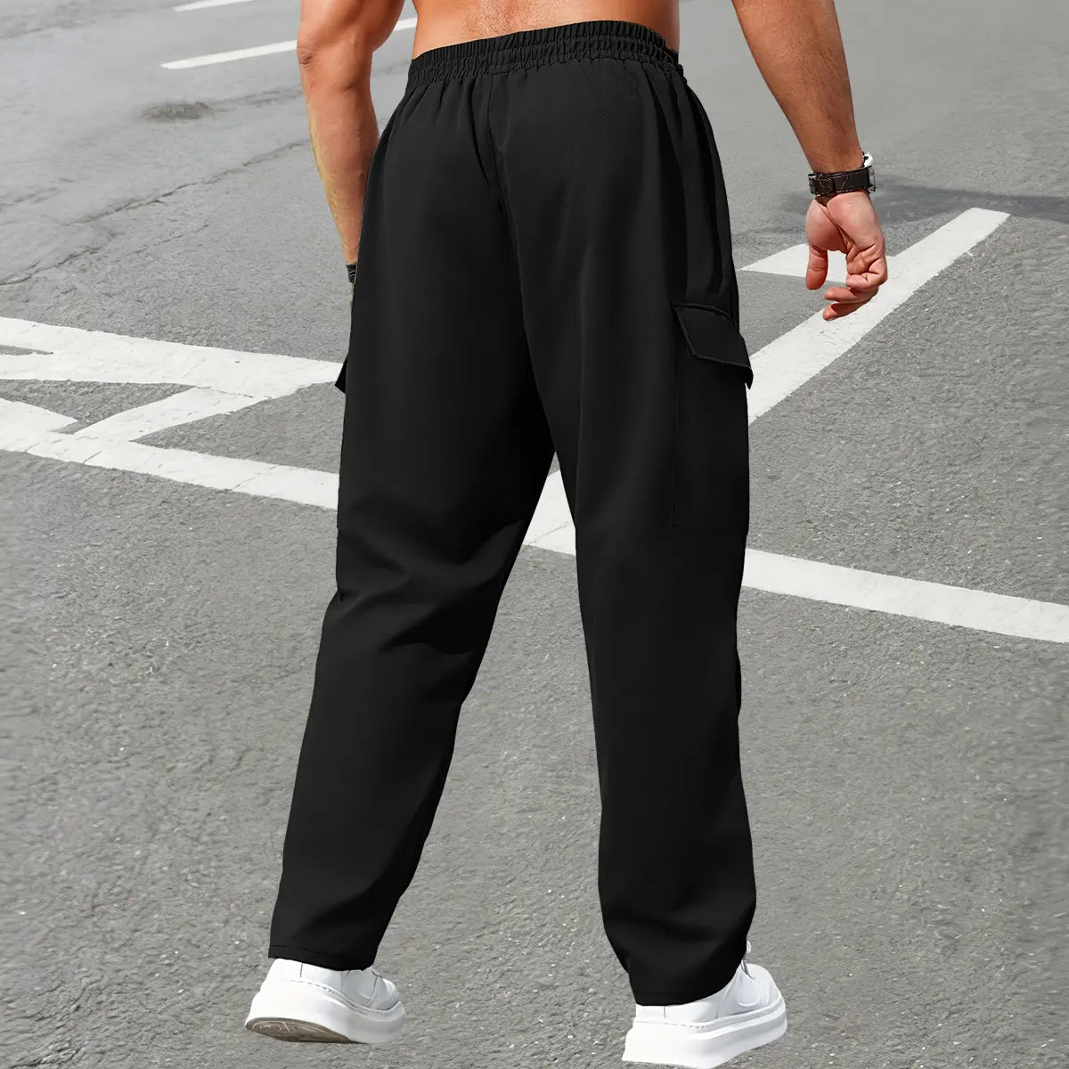 💚BESTSELLER | 8PCS $24.63 | Men’s Multi-Pocket Cargo Jogger Pants