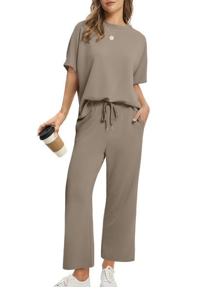💝💝Last Day 50% OFF🔥🔥 Women's Summer Leisure Beach Suit Two Piece Set(Buy 2 Free Shipping)