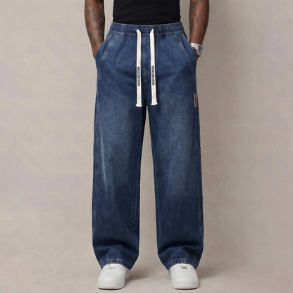 💚Black Friday Early Bird Sale Is Here🔥 | 6PCS $24.63 | Men's Stretch Cotton Loose-Fit Drawstring Jeans