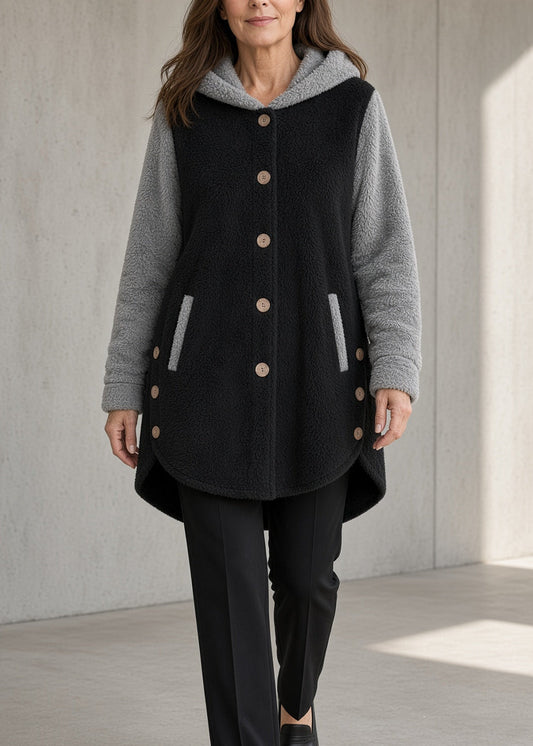 Women's Fleece Coat | Cozy Soft Oversized Winter Jacket