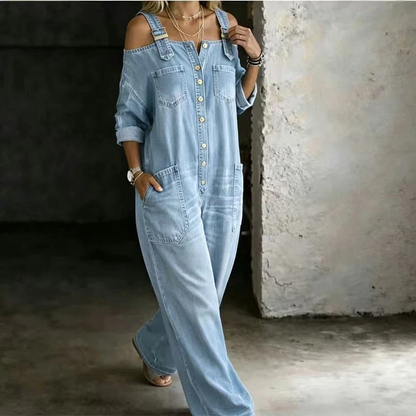 The Maeve Jumpsuit – A Wide-Leg Overall That Does the Work for You