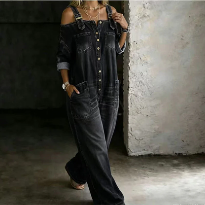 The Maeve Jumpsuit – A Wide-Leg Overall That Does the Work for You