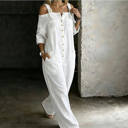 The Maeve Jumpsuit – A Wide-Leg Overall That Does the Work for You