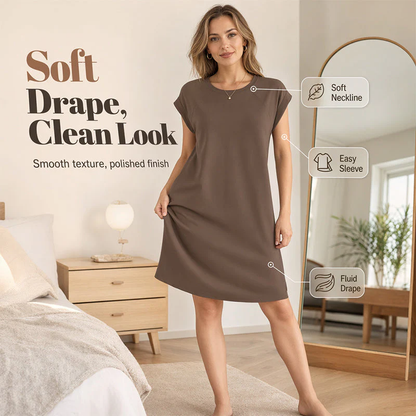 The Clio Dress – A Classic Crew Neck That Goes With Everything